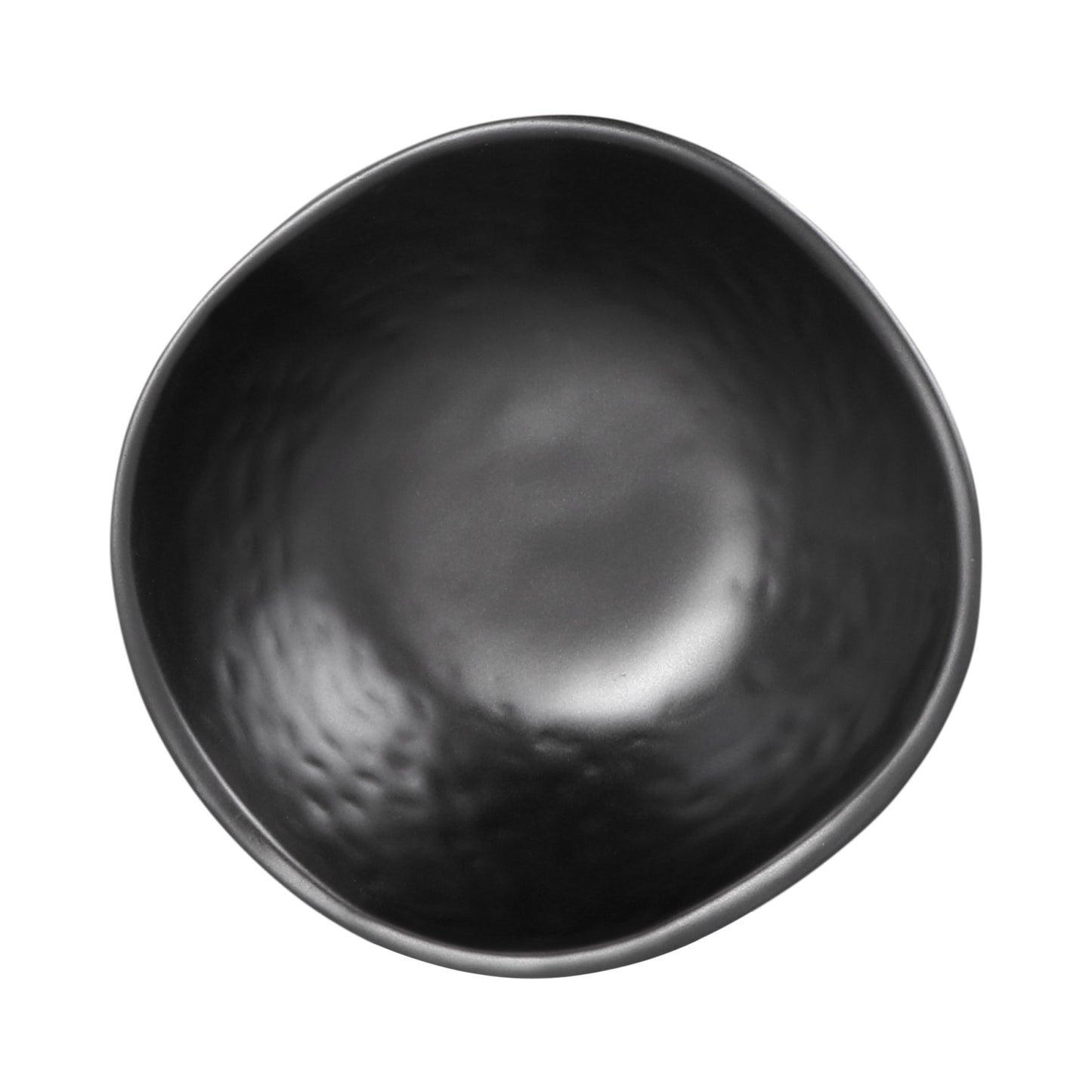 Melamine Round Bowl - Black