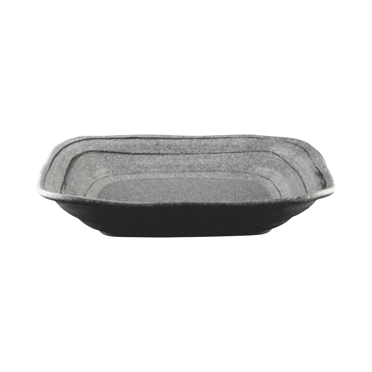 Melamine Irregular Square Bowl - Granite Stone Design