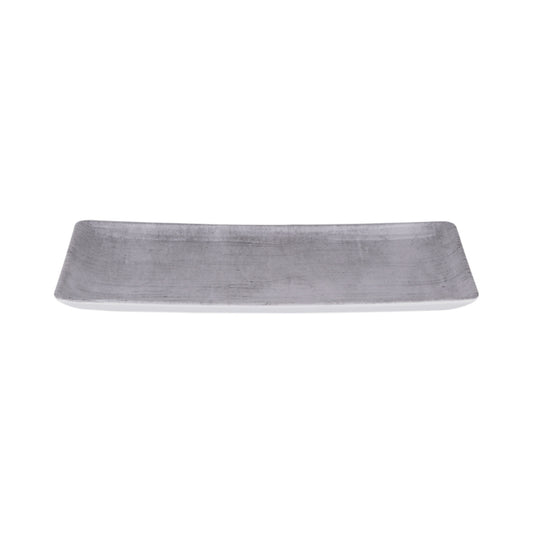 Melamine Rectangular Plate - Cement
