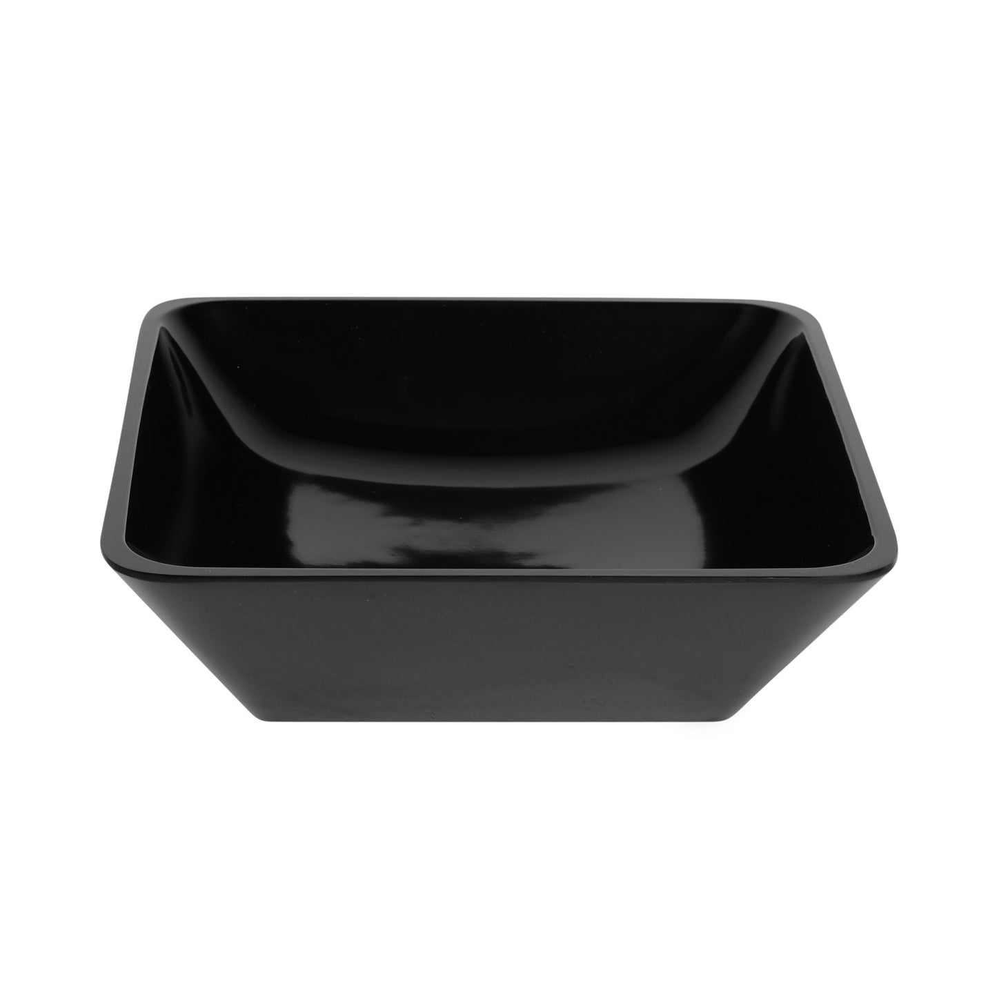 Melamine Square Bowl - Black