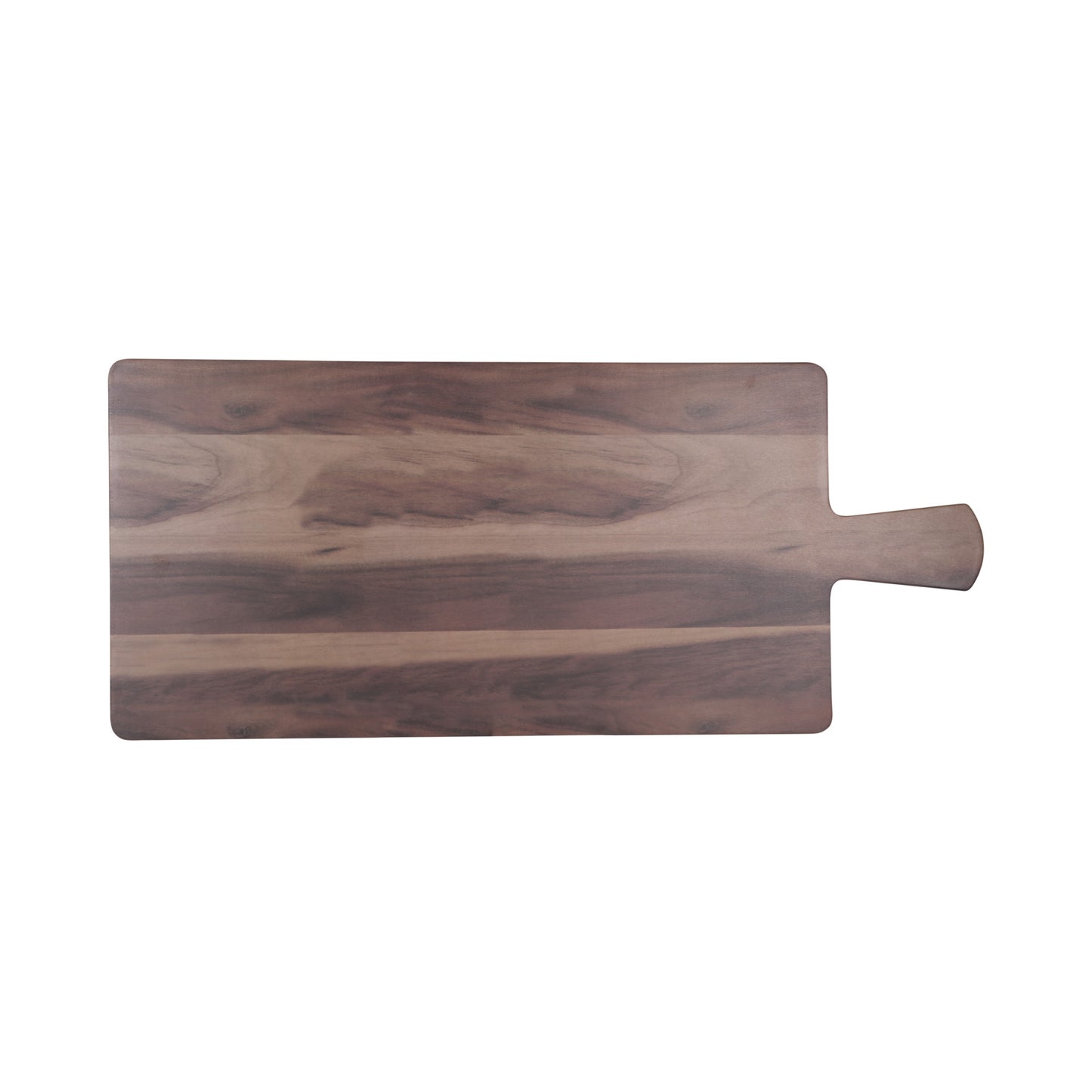 Melamine Rectangular Serving Board - Hickory Wood