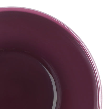 Melamine Round Bowl - Purple Glaze