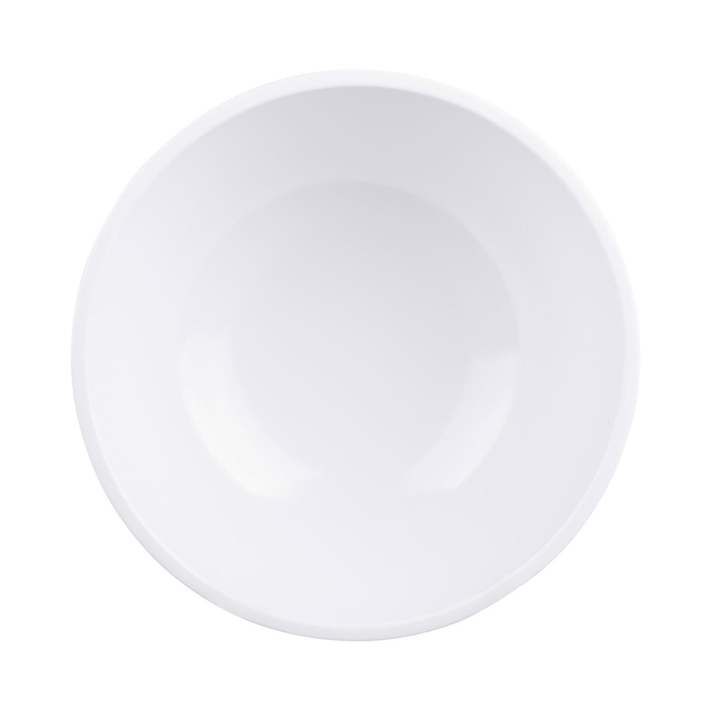 Melamine Round Bowl - White