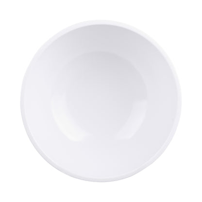 Melamine Round Bowl - White