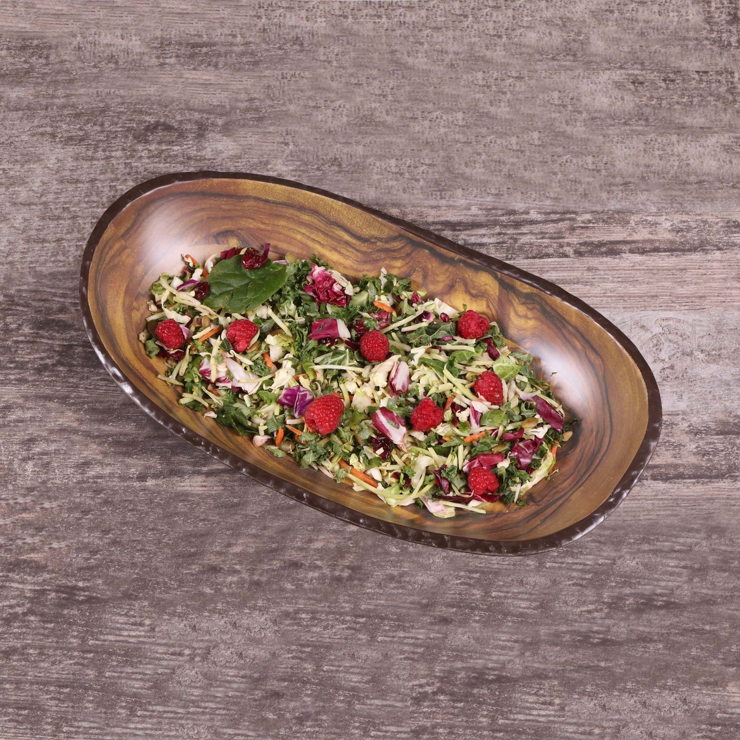 Melamine Oval Bowl - Sequoia