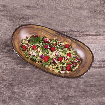 Melamine Oval Bowl - Sequoia