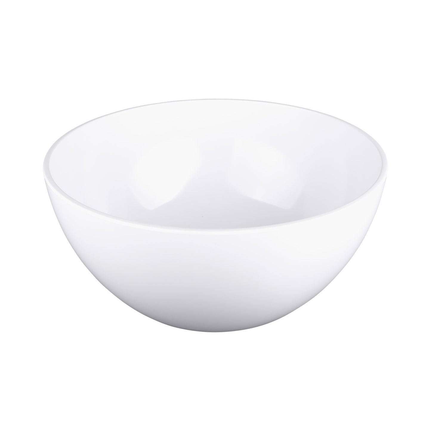 Melamine Round Bowl - White