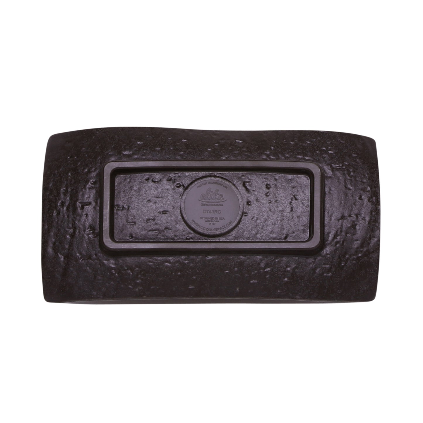 Melamine Rectangular Plate - Sequoia