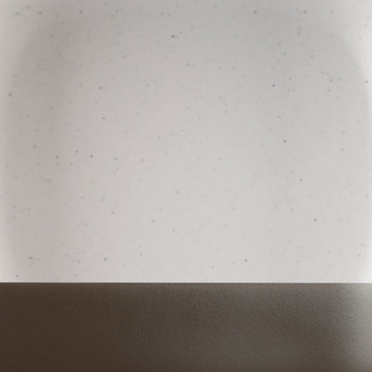 Melamine Square Bowl - White Speckle Inside, Chocolate Outside