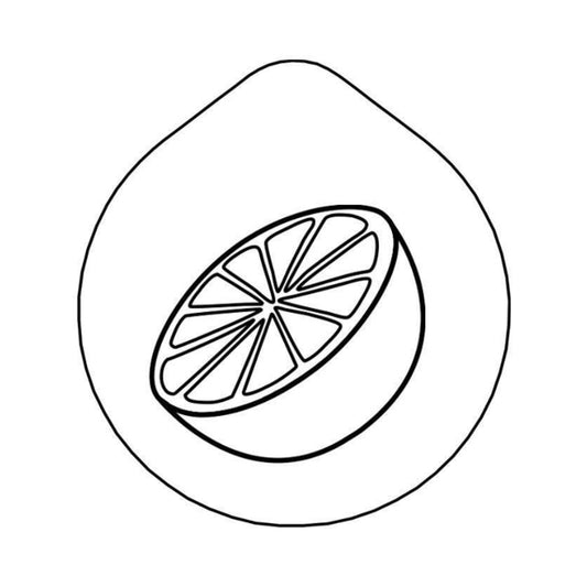 ACCESSOIRE Laser-engraving 'Grapefruit'  Lid for Carafe C