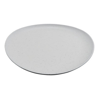 12" revive stone natural/black triangle melamine platter (extra large), 12"L x 12"W x .5"H, GET, cheforward