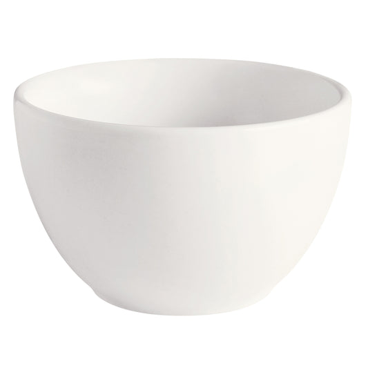 8.8 oz. Bright White Porcelain Bouillon Bowl, 4" Dia., Corona Actualite (12 Pack)