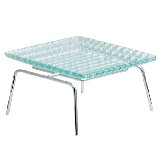 12.25" x 12" Chrome 1-Tier Riser, 3" tall (fits BCB-101, GL
