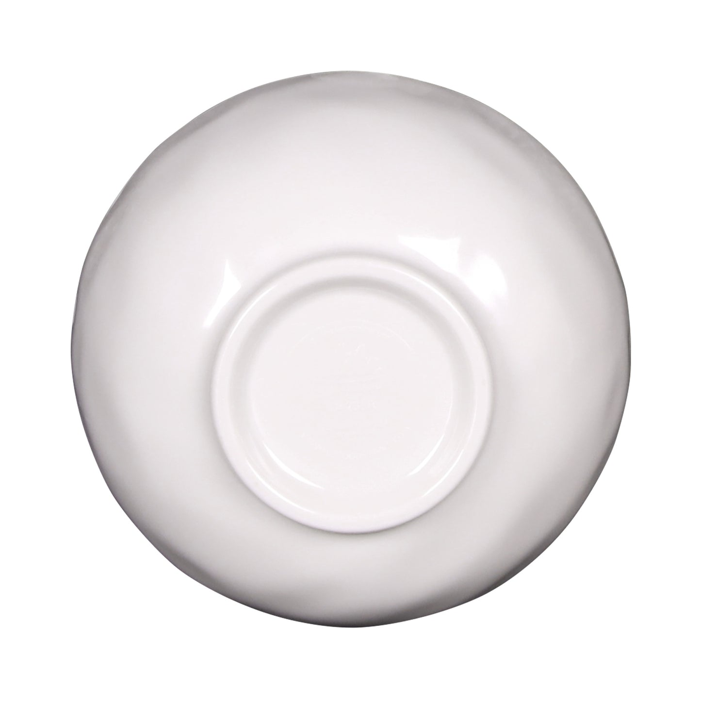 Melamine Round Bowl - Taupe Design