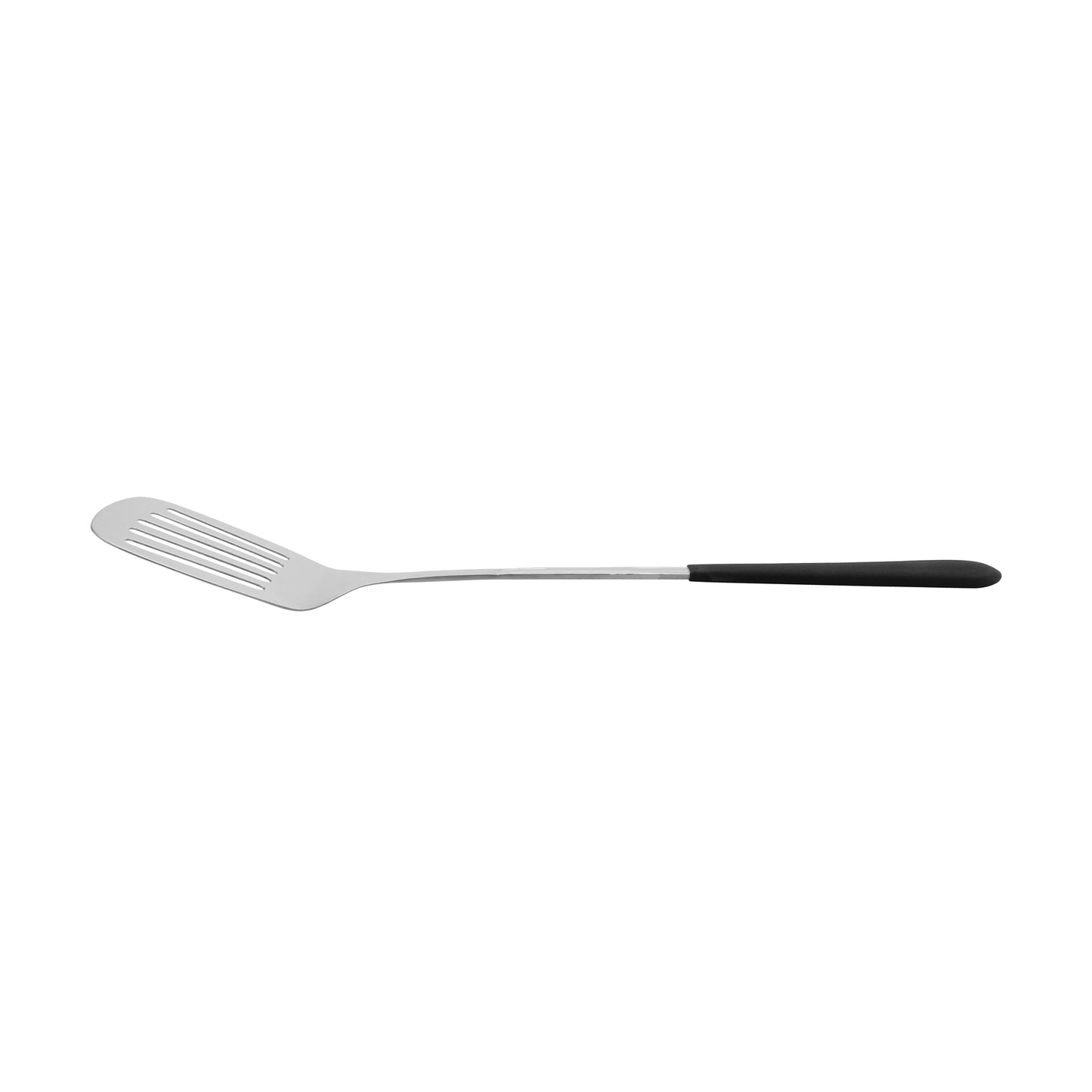13.5" Stainless Steel Slotted Spatula w/ Mirror Finish and Cool-Grip Handle