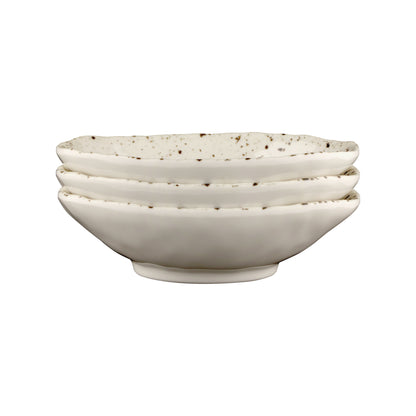 Melamine Oval Bowl - Chocolate Chip