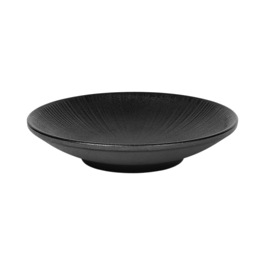 Melamine Round Plate - Black
