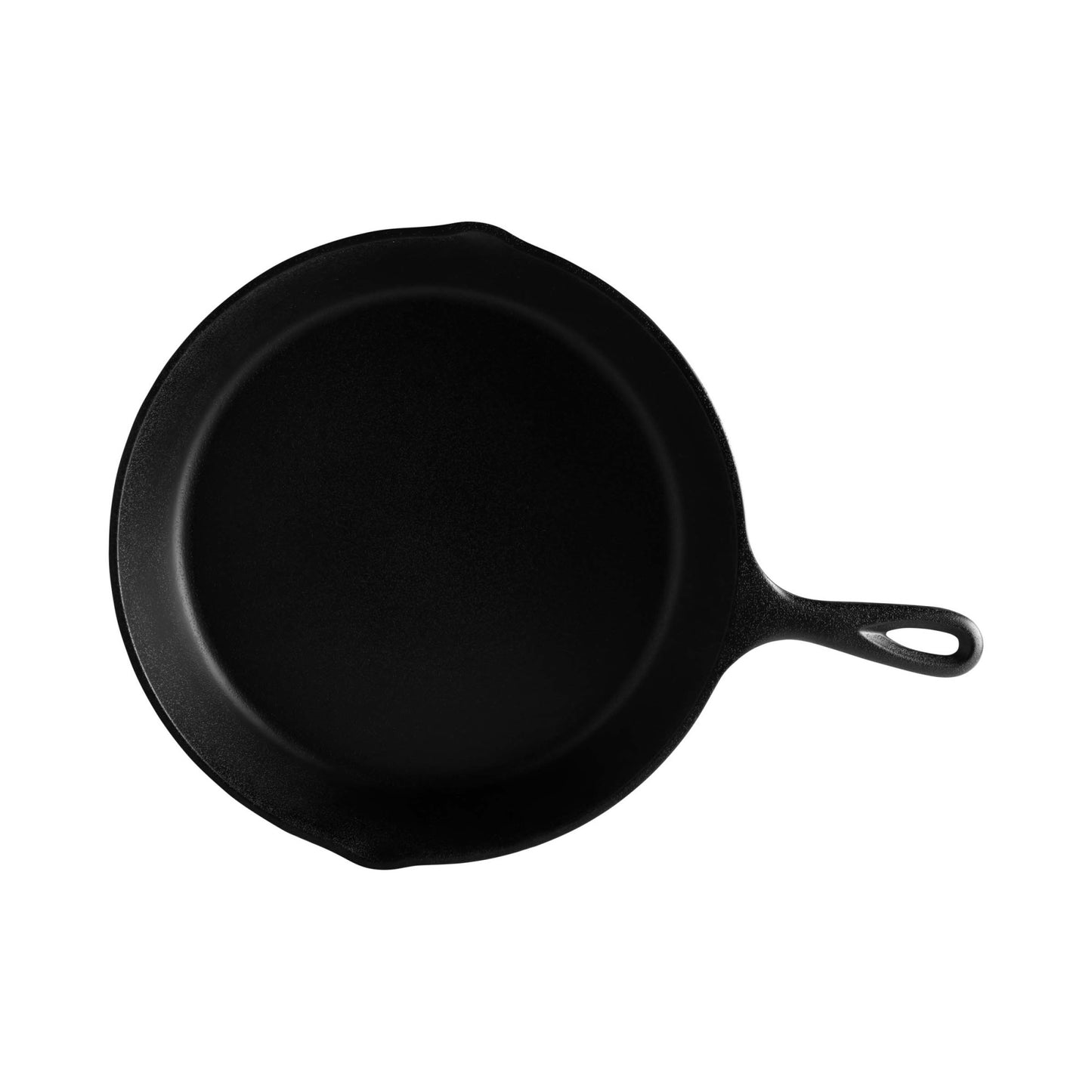 Melamine Faux Cast Iron Fry Pan - Black