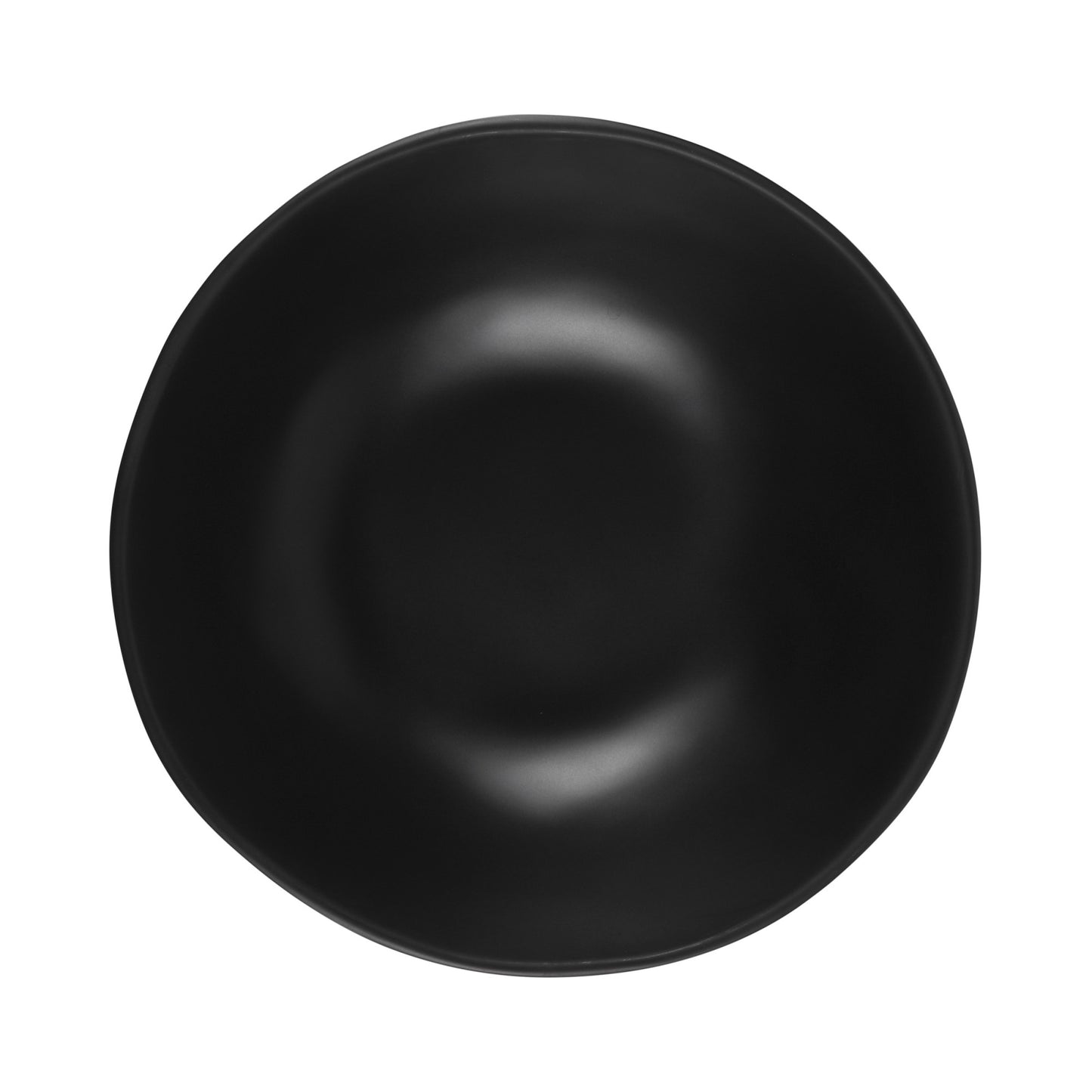 Melamine Round Bowl - Black