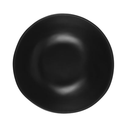 Melamine Round Bowl - Black