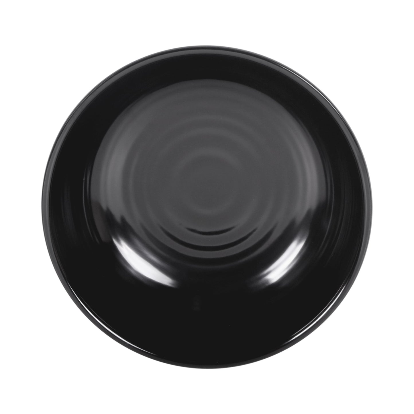 Melamine Round Ring Bowl - Black