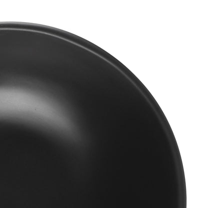 Melamine Round Bowl - Black