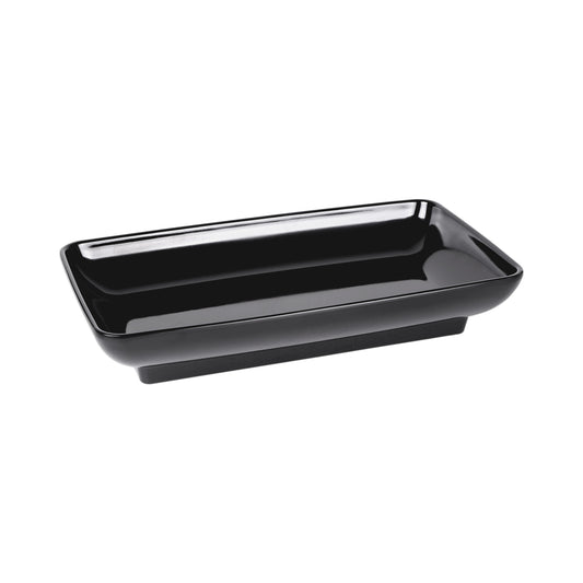 Melamine Rectangular Platter - Black