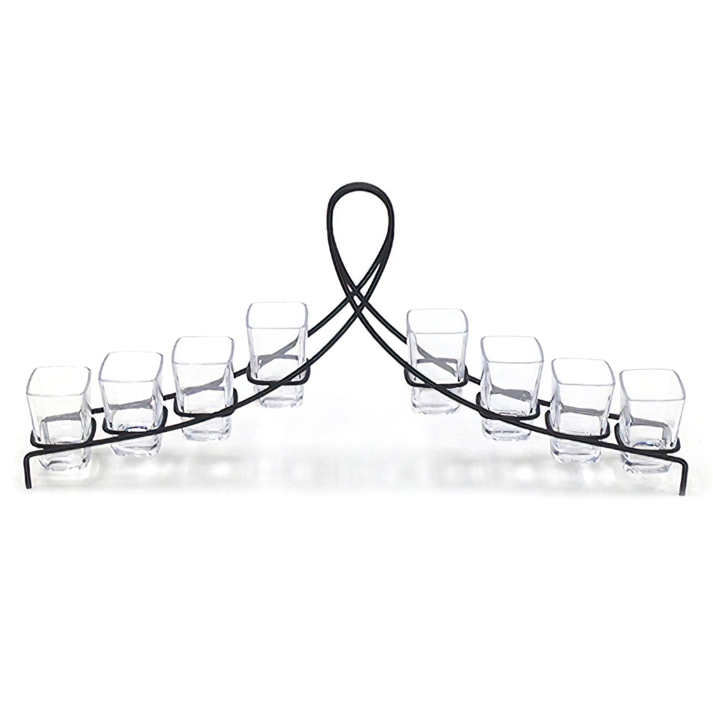 Metal Stand, Roller Coaster, Black Coated