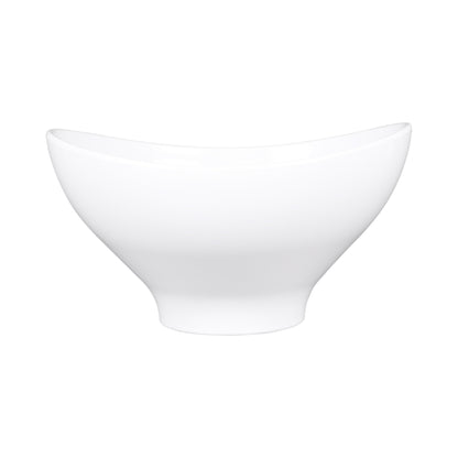 Melamine Deep Oval Bowl - White