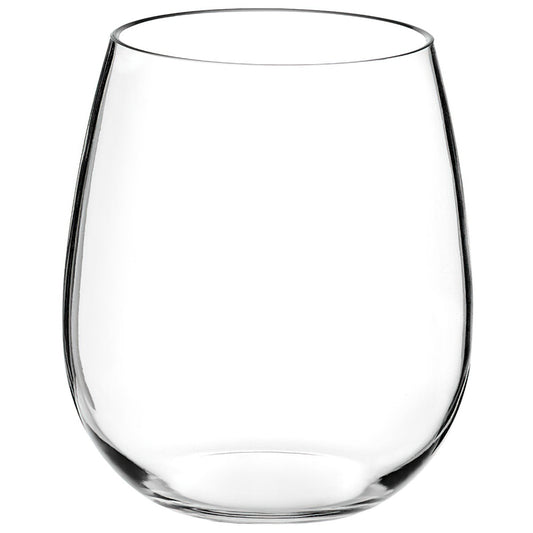 17 oz., Stemless Wine Glass, 3.5" wide, 4.5" tall (12 Pack)
