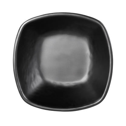 Melamine Square Bowl - Black