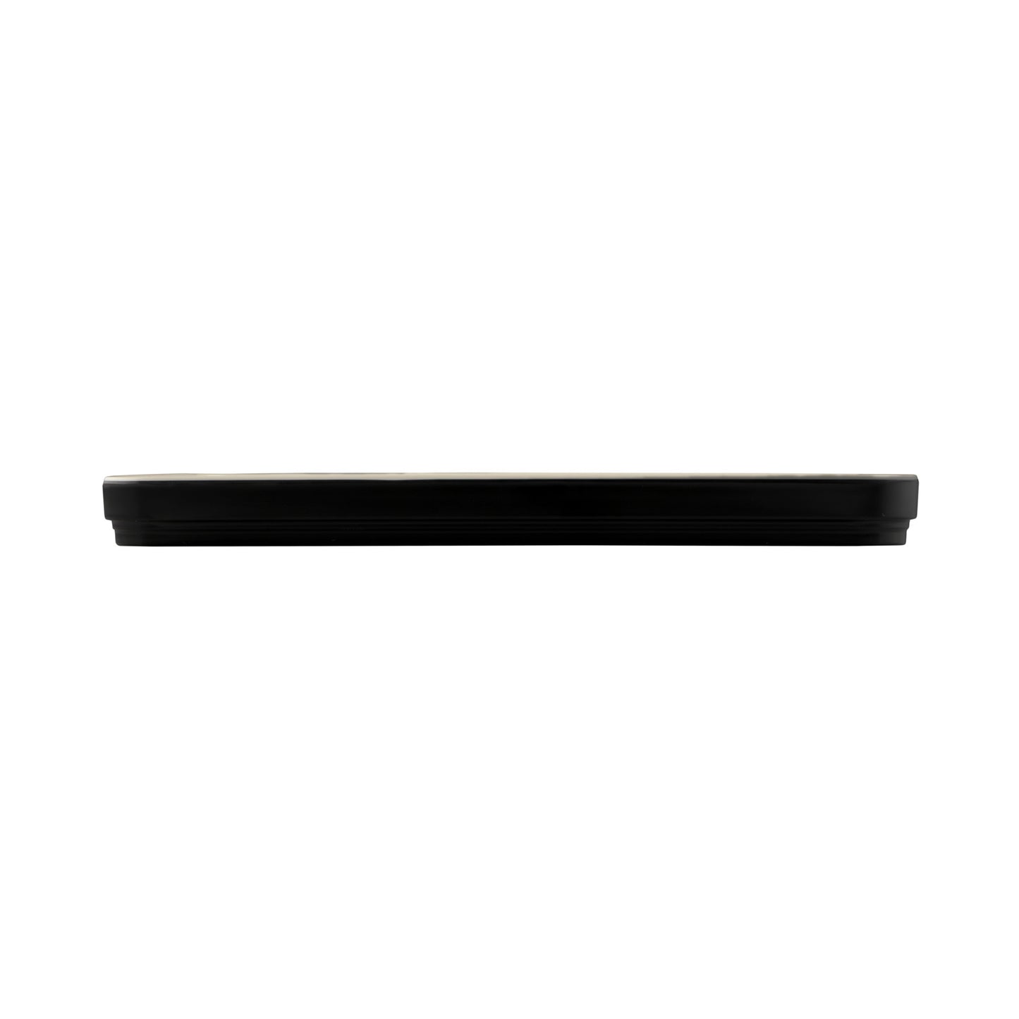 Melamine Two Tone Bento Box Lid - Ebony Outside, Sand Inside