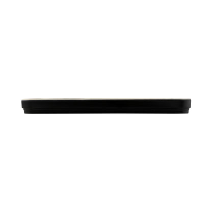 Melamine Two Tone Bento Box Lid - Ebony Outside, Sand Inside