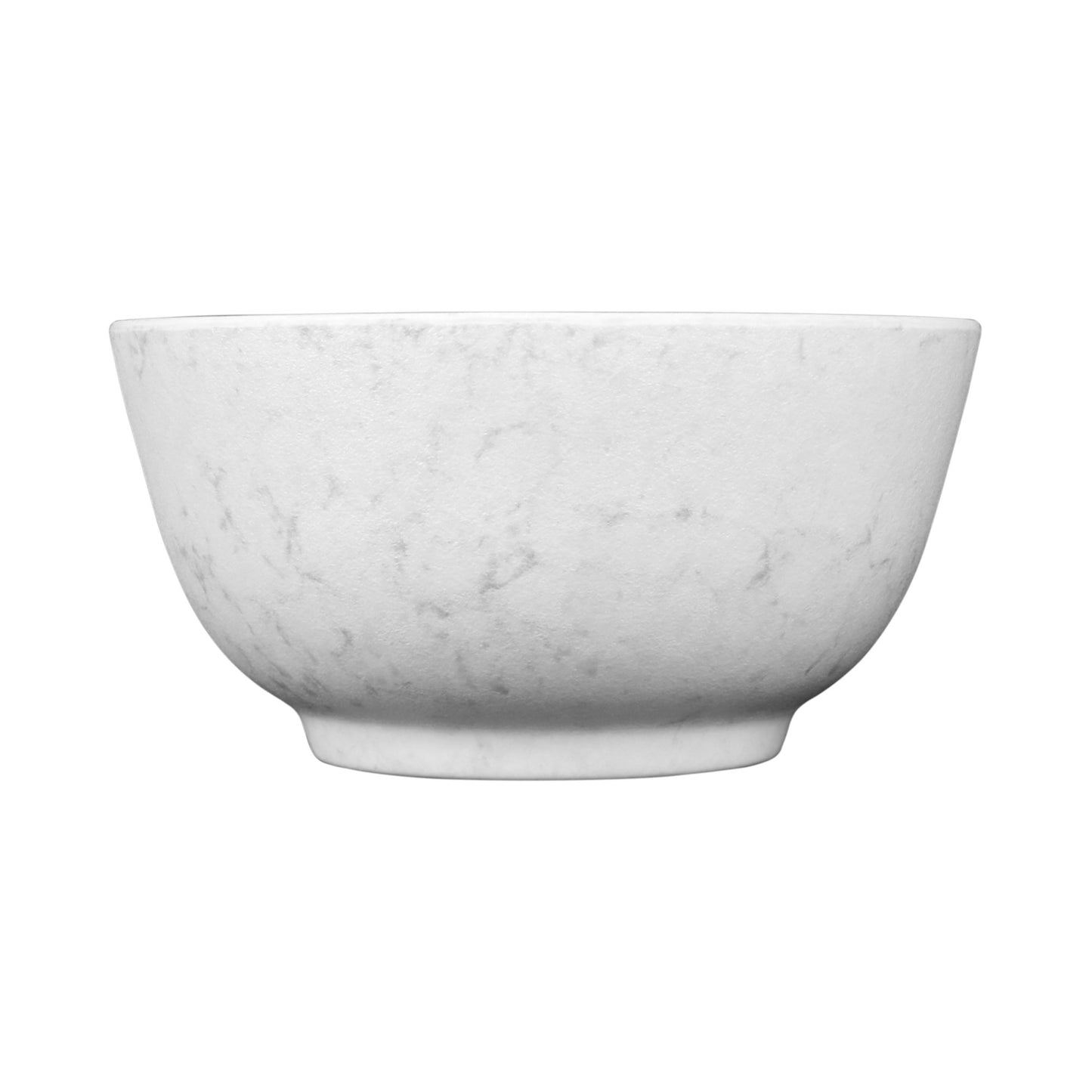 Melamine Round Bowl - Gray Marble