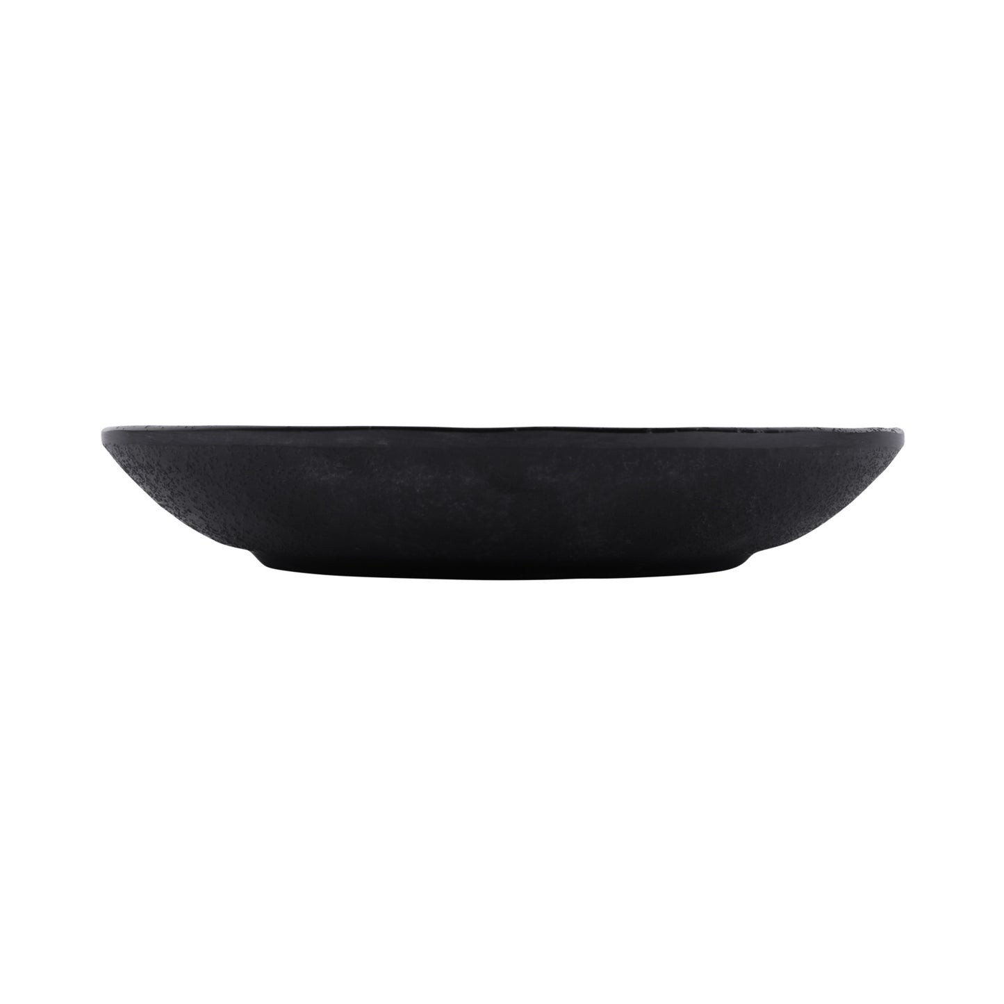 Melamine Round Plate - Black