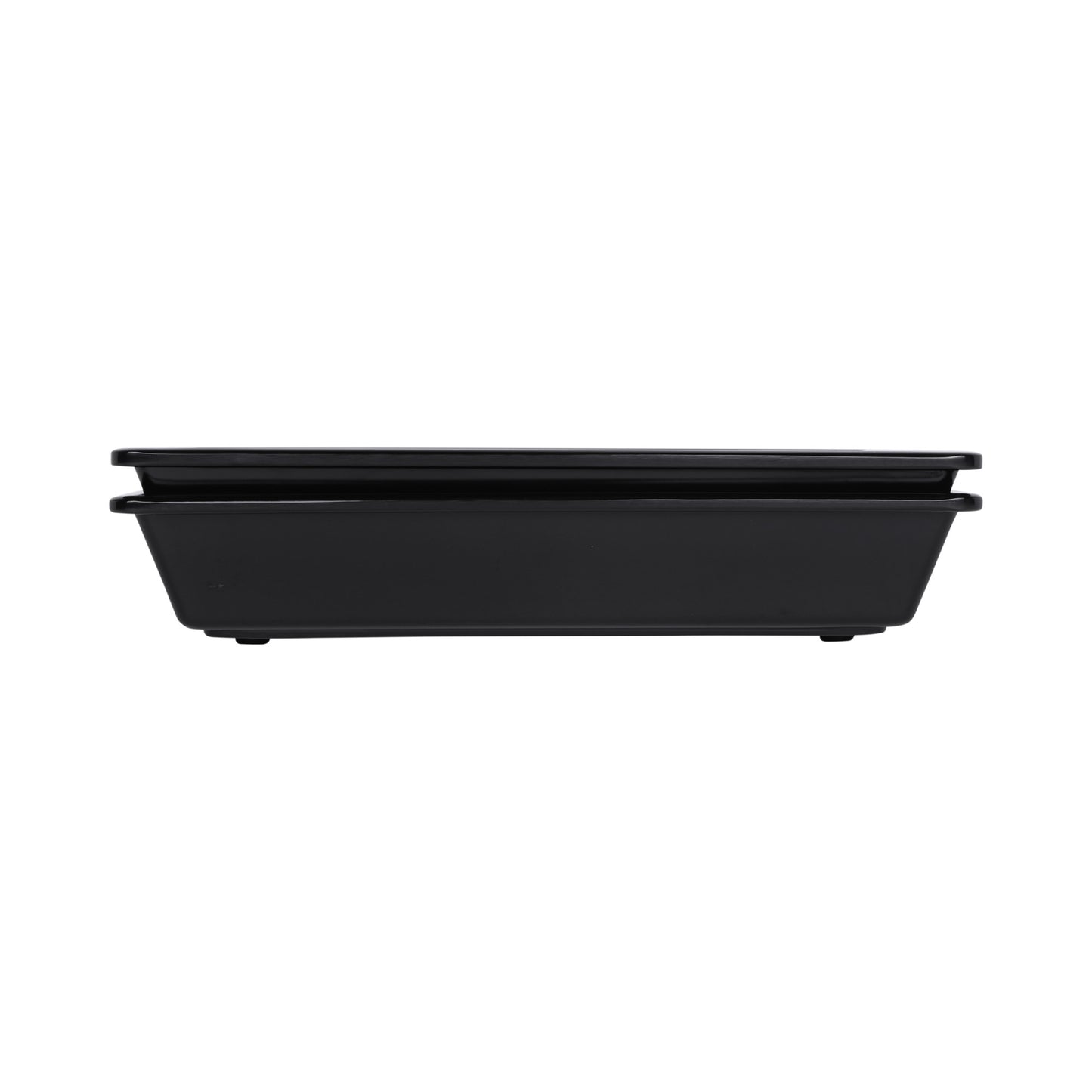 Melamine Rectangular Bowl - Black
