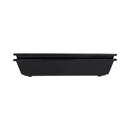 Melamine Rectangular Bowl - Black