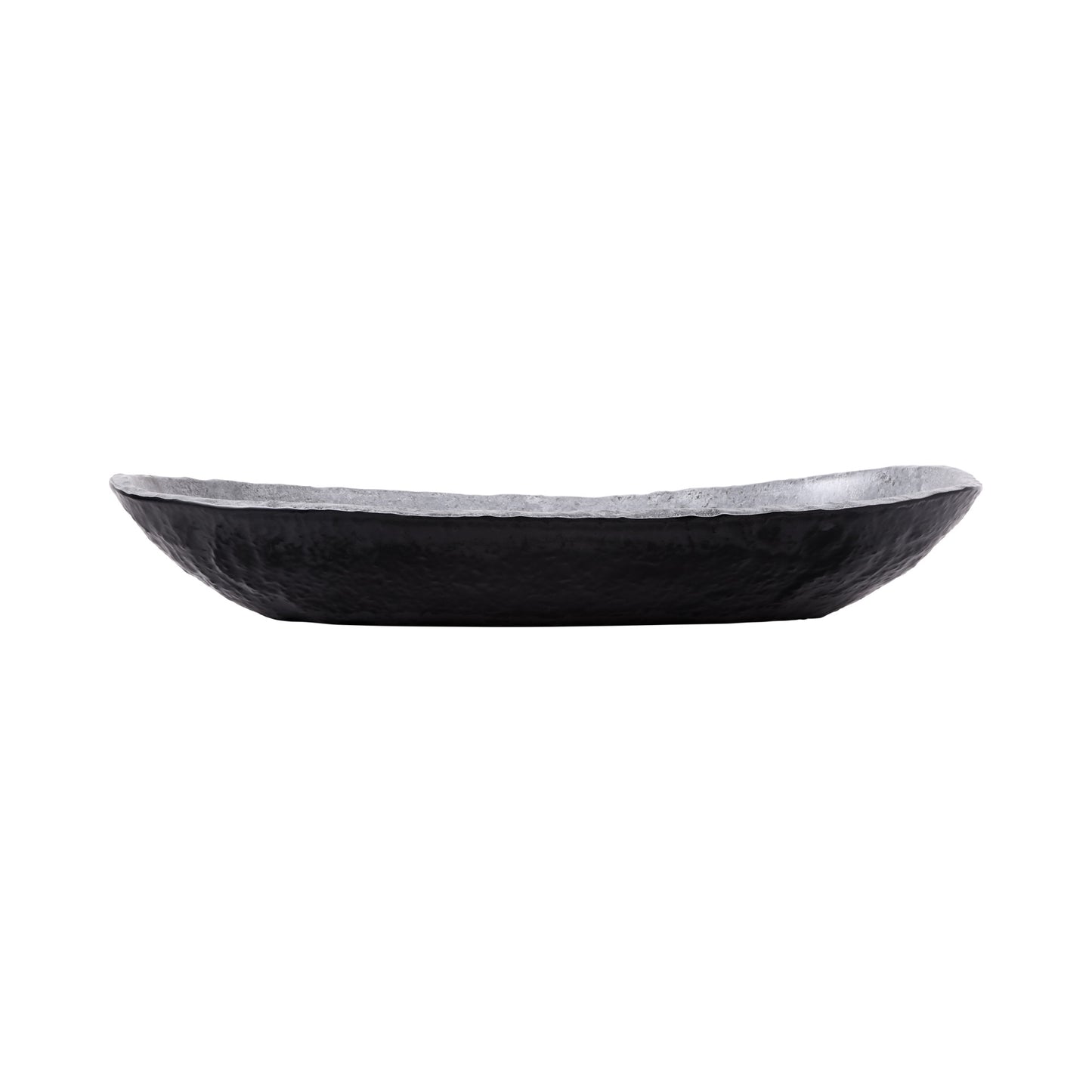 Melamine Oval Bowl - Coal