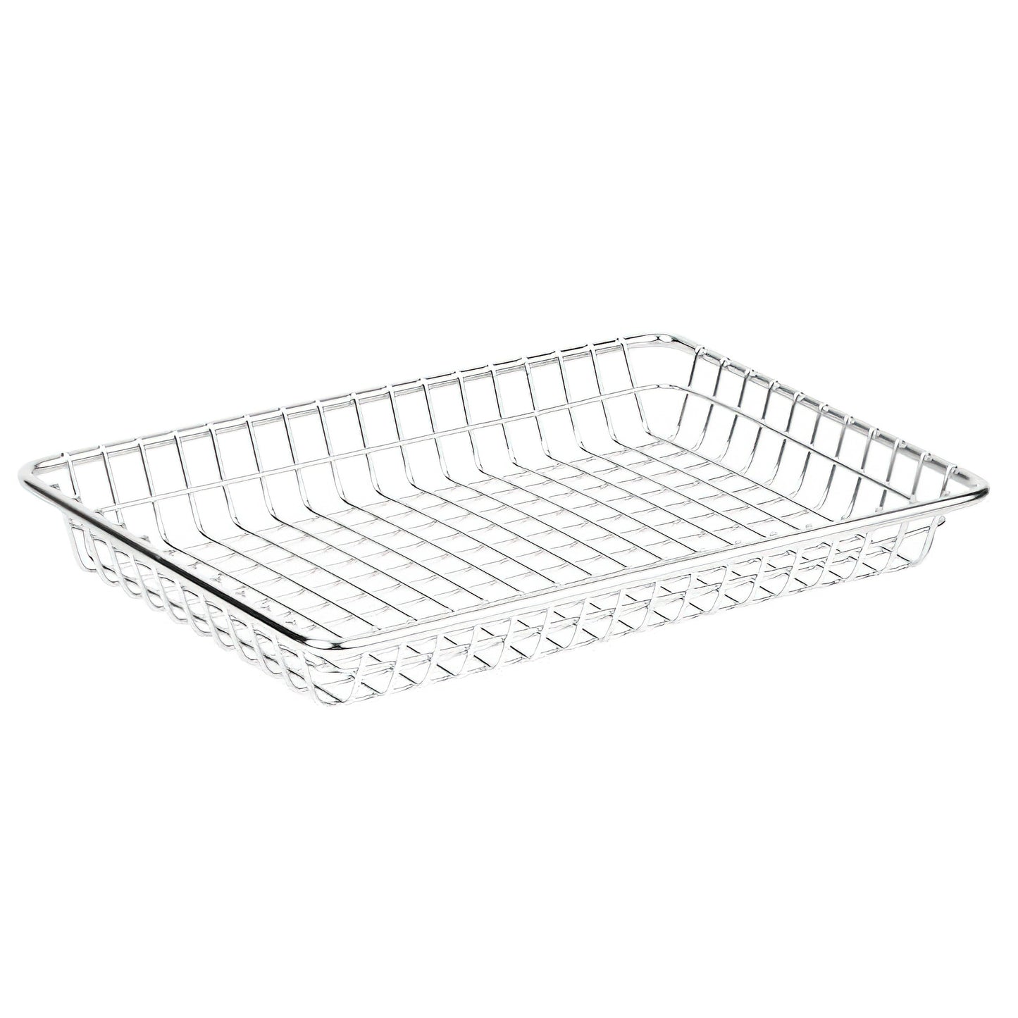 Metal Rectangular Wire Serving Tray