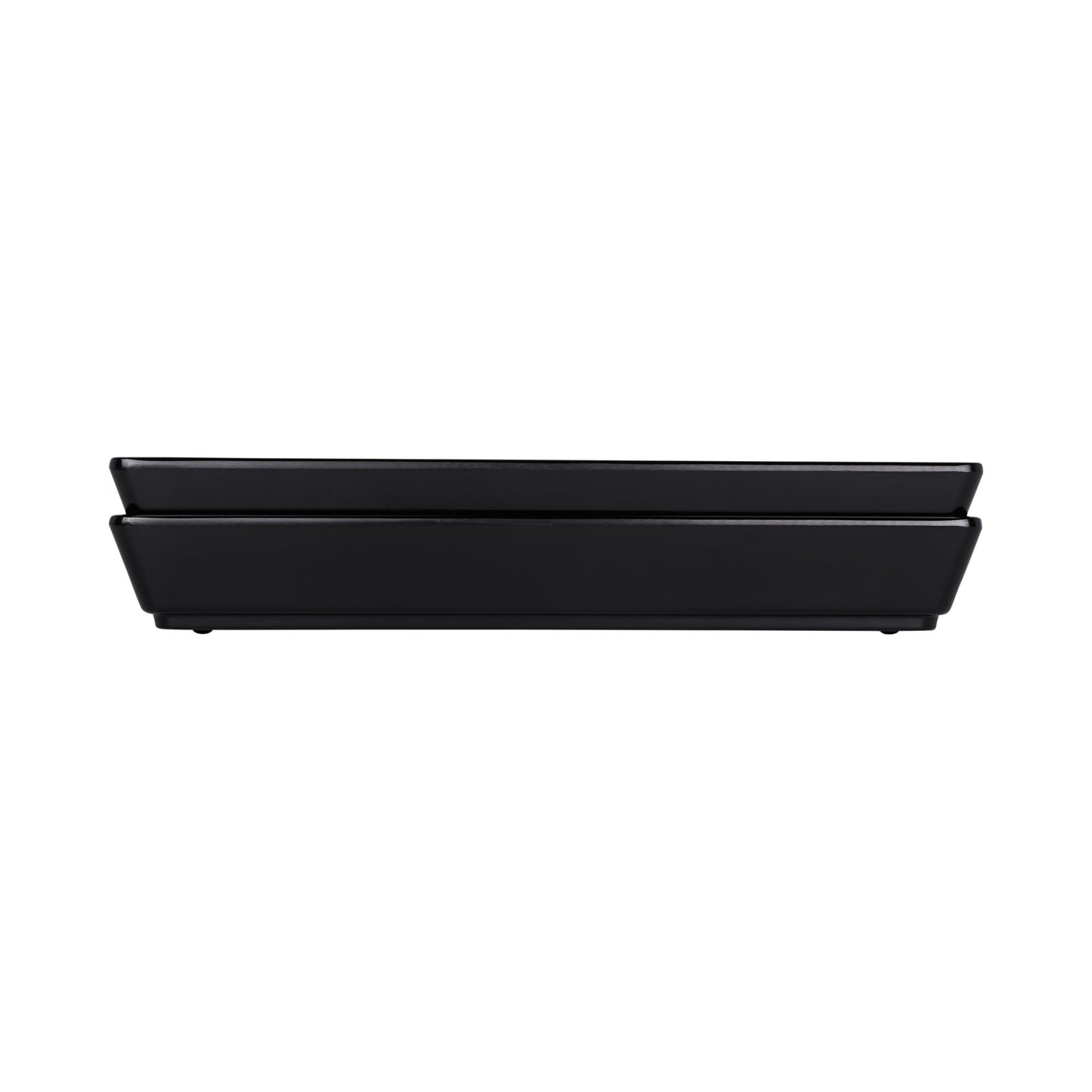Melamine Rectangular Bowl - Black