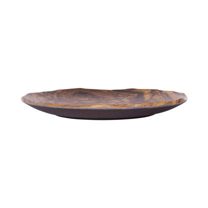 Melamine Round Plate - Sequoia