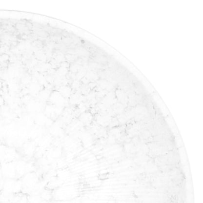 Melamine Round Bowl - Gray Marble