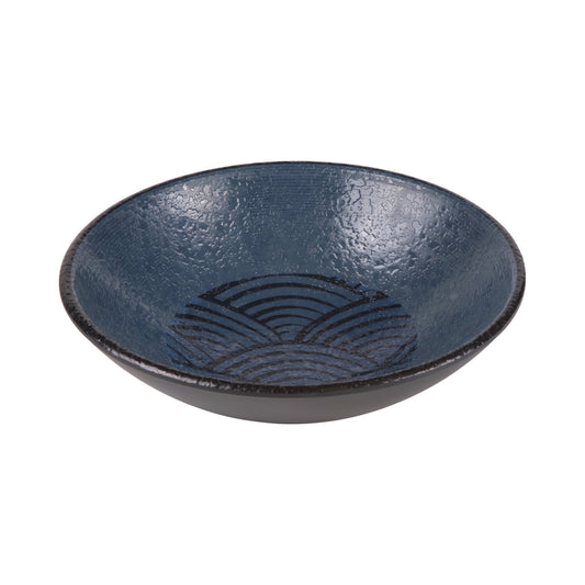 Melamine Round Bowl - Catalina Dark Blue