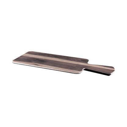 Melamine Rectangular Serving Board - Hickory Wood