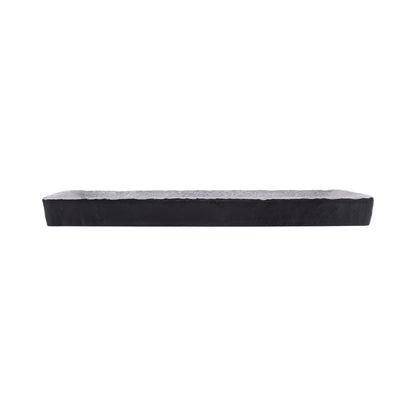 Melamine Rectangular Platter - Coal