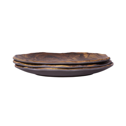 Melamine Round Plate - Sequoia
