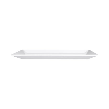 Melamine Rectangular Serving Platter - White