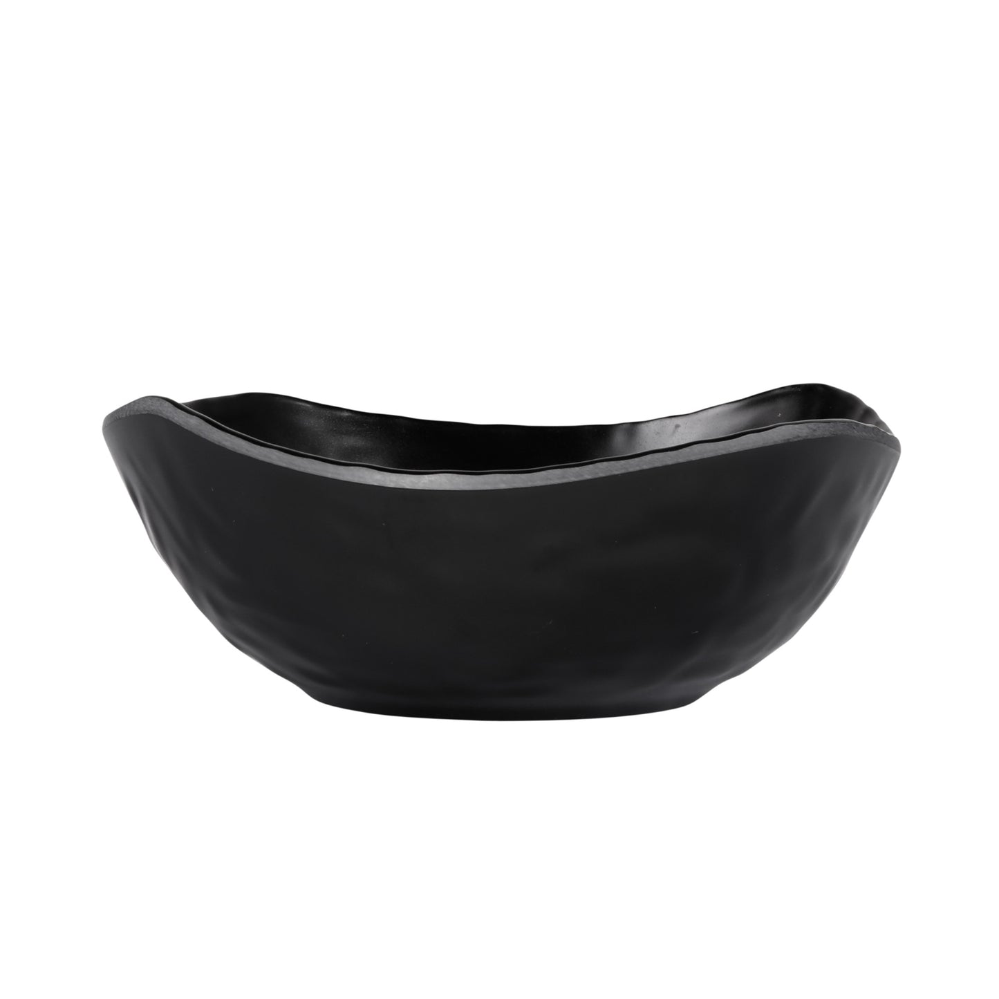 Melamine Squarish Bowl - Black