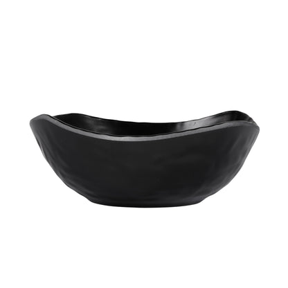 Melamine Squarish Bowl - Black