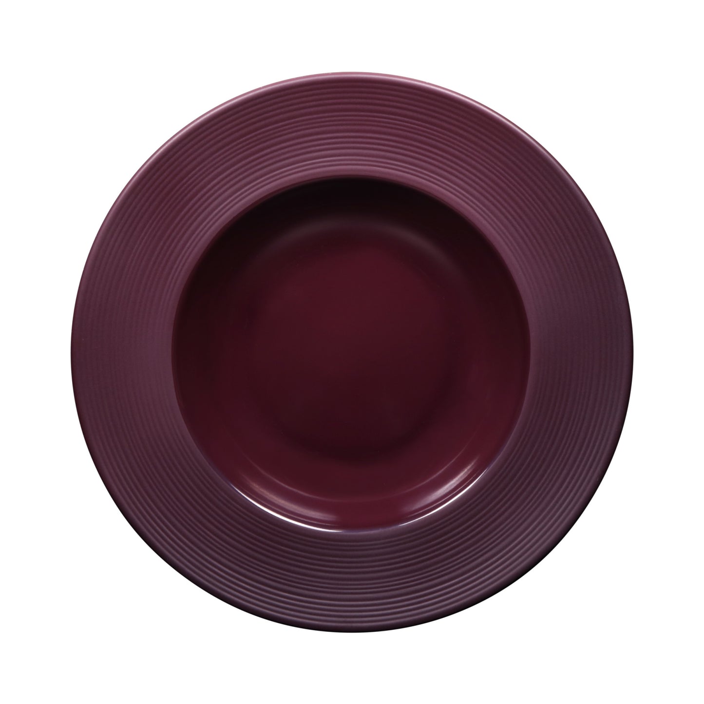 Melamine Round Past/Soup Bowl - Purple Glaze